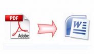 convertire pdf in word